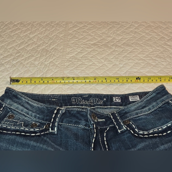 Miss Me Bermuda Denim Shorts Women's Size 29 - Picture 9 of 11